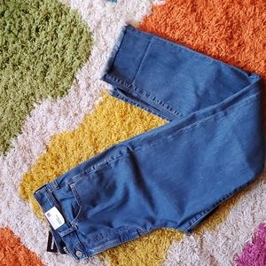 Express Slim Ankle Super High Rise Jeans